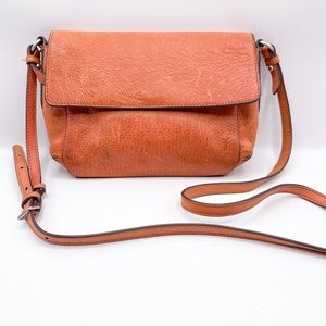 Frye Reed Crossbody Bag in Coral (Muted Orange-Brown)